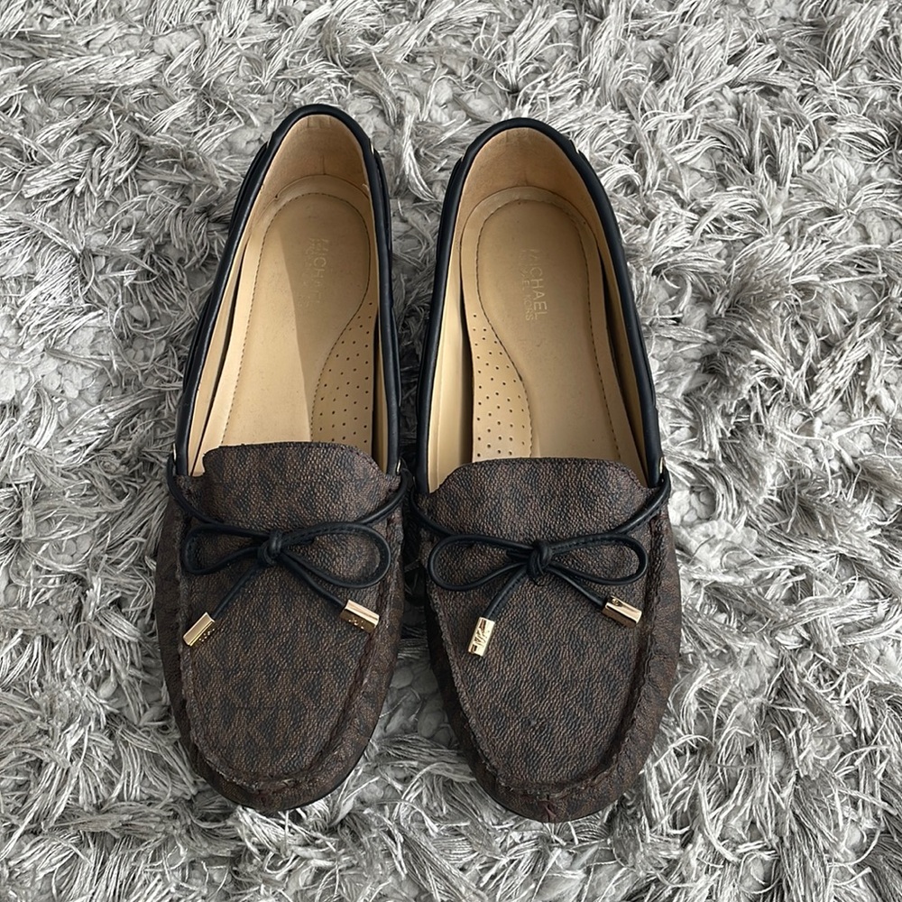 Michael Kors loafers. Brown